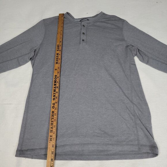The North Face Shirt Mens Size XL Gray Outdoor Long Sleeve Tee Fall Winter Snow - Picture 5 of 14